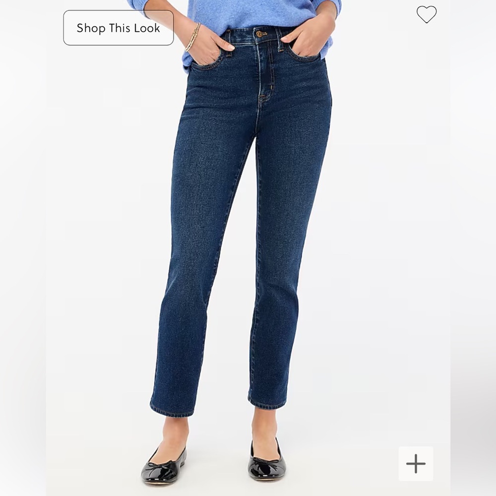 EUC j.Crew factory essential straight jeans